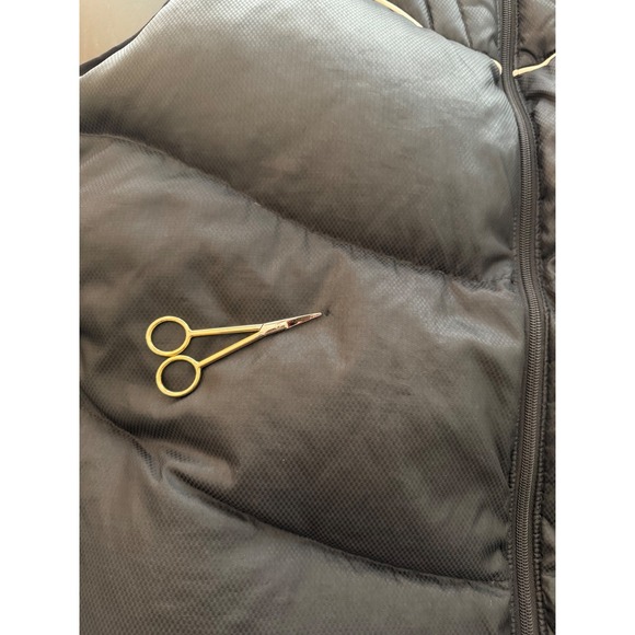 Nike Jordan XI Retro 11 Down‎ Puffer Vest Jacket Mens 3XL Black Outerwear RARE - Picture 14 of 14